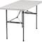 Atlas Commercial Products Titan Series 24W x 48L Granite White Plastic Folding Table PFT23-2448 - alternate 3